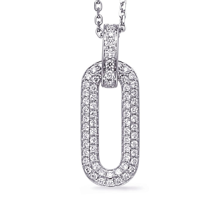 ELEGANT DOUBLE ROW DROP DESIGN GOLD DIAMOND NECKLACE - Design Jewellers Edmonton