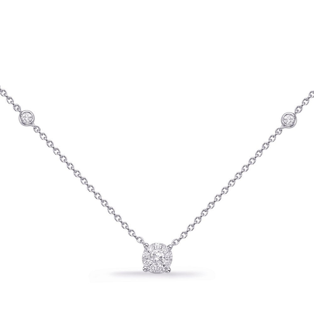 Elegant Gold and Diamond Necklace - Design Jewellers Edmonton
