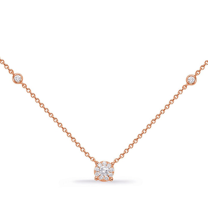 Elegant Gold and Diamond Necklace - Design Jewellers Edmonton
