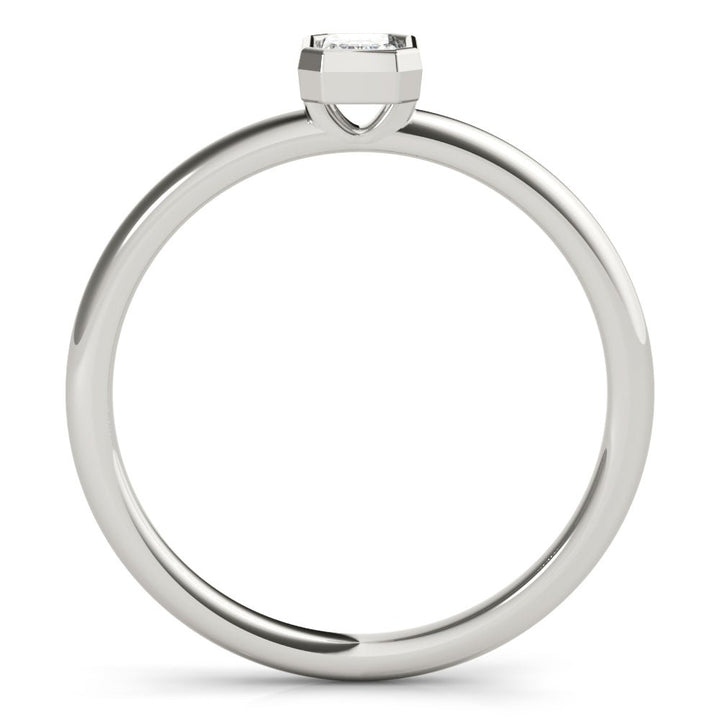 Emerald Cut Solitaire Ring - Fashion Ring - Design Jewellers Edmonton