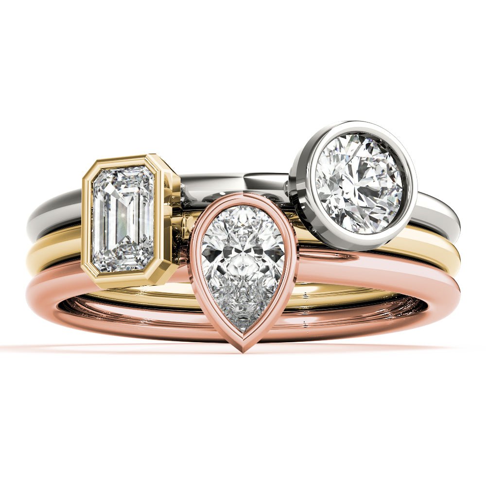 Emerald Cut Solitaire Ring - Fashion Ring - Design Jewellers Edmonton