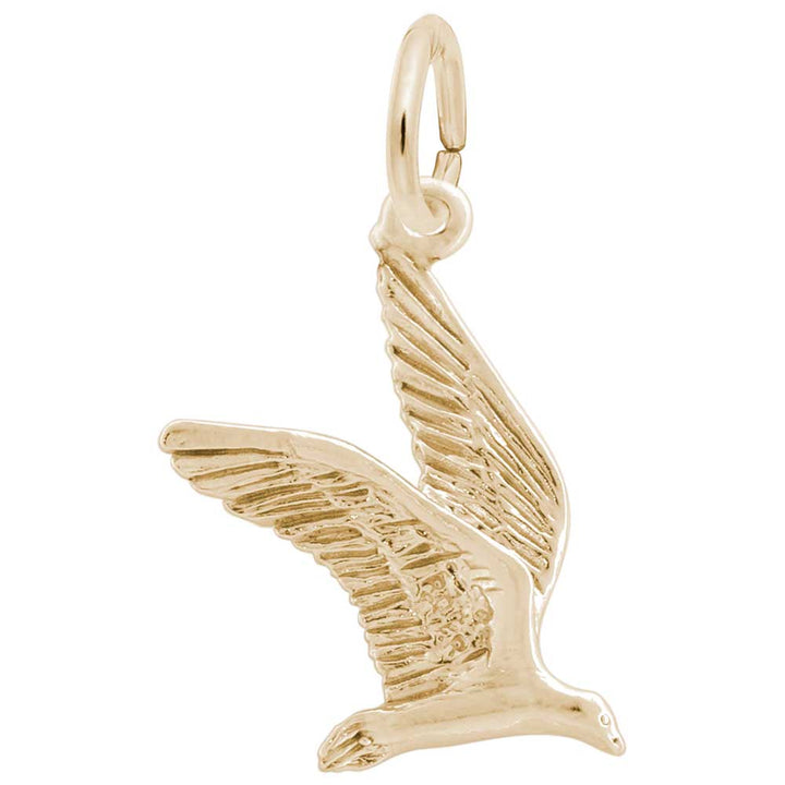 Flying Seagull Charm - Charms - Design Jewellers Edmonton
