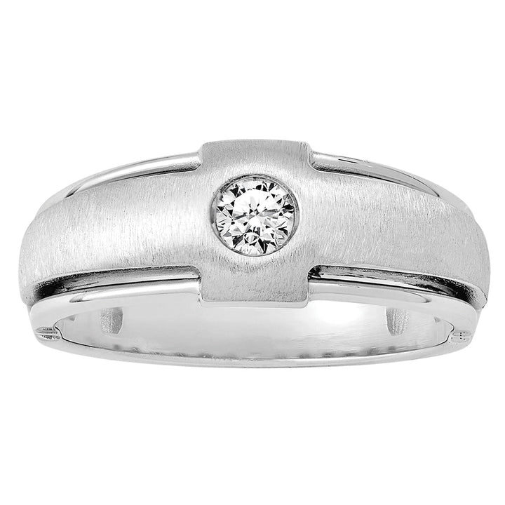 Gent'S Solitaire Ring - Fashion Ring - Design Jewellers Edmonton