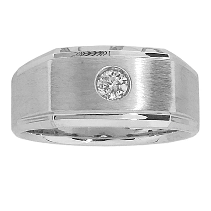 Gent'S Solitaire Ring - Fashion Ring - Design Jewellers Edmonton