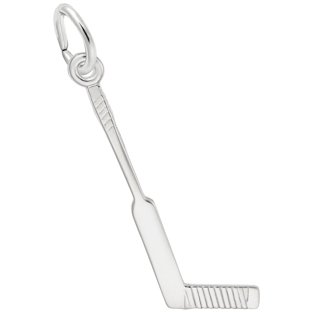 Goalie Hockey Stick Charm