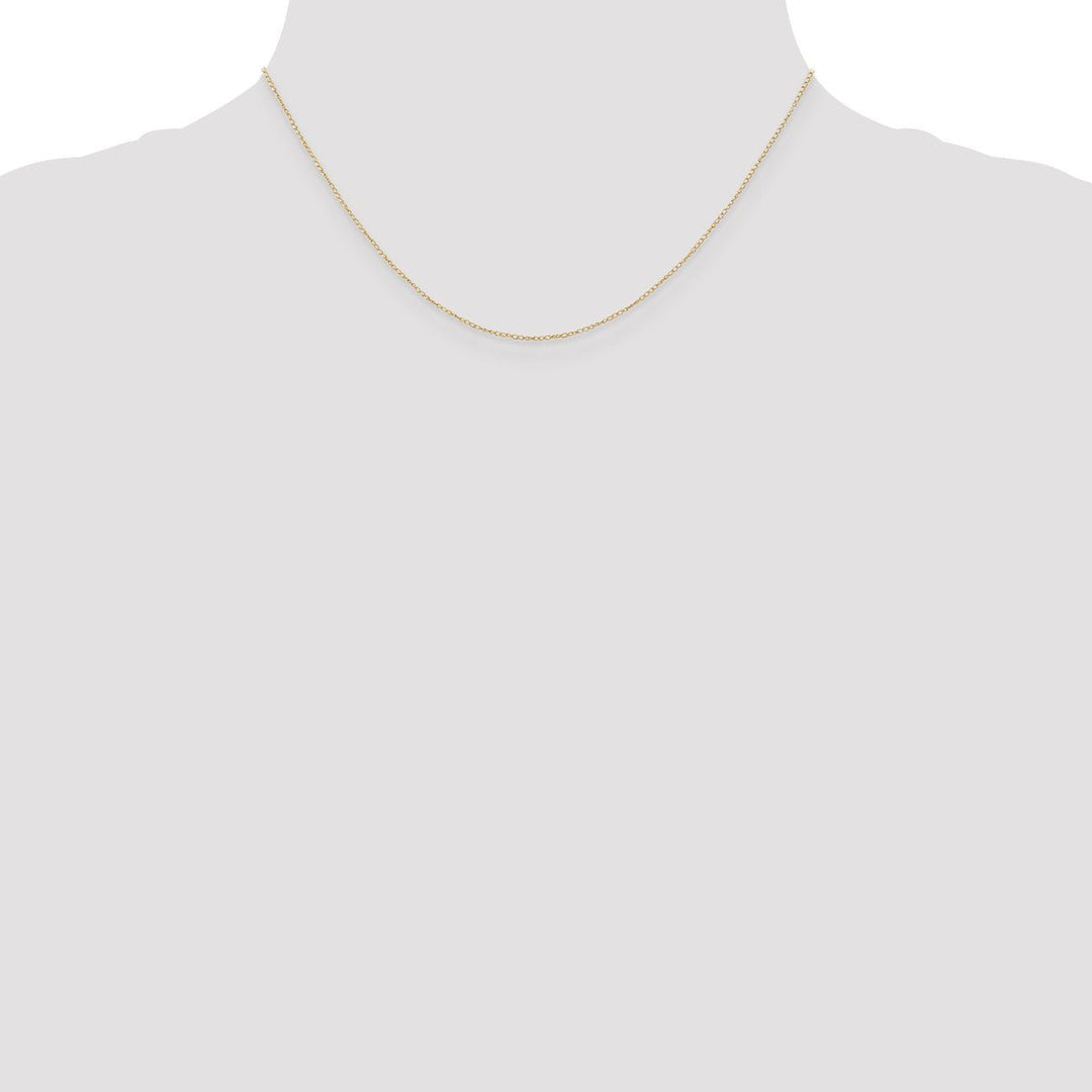 Gold 0.42mm Carded Chain, 16