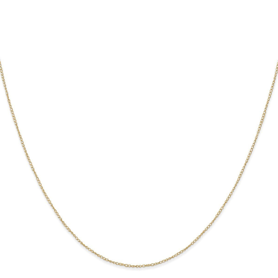 Gold 0.42mm Carded Chain, 16