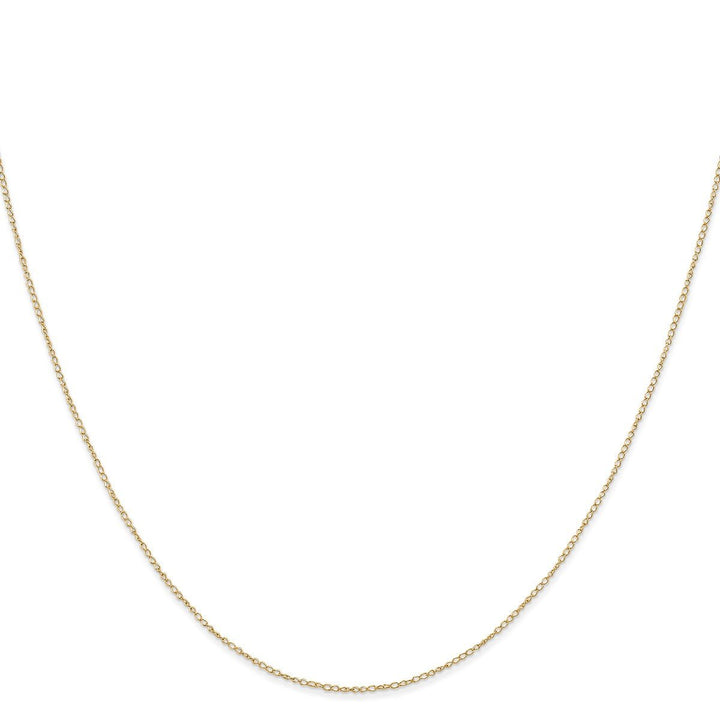 Gold 0.42mm Carded Chain, 16" - Chain - Design Jewellers Edmonton