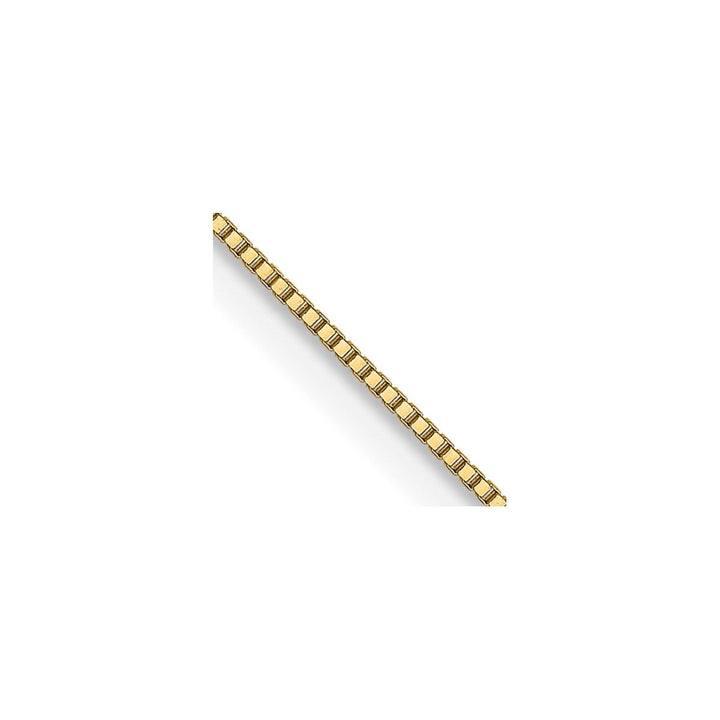 Gold 0.5mm Box Chain, 22" - Chain - Design Jewellers Edmonton