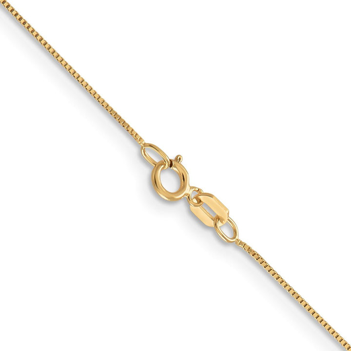 Gold 0.5mm Box Chain, 22" - Chain - Design Jewellers Edmonton