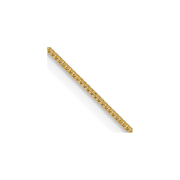 Gold 0.5mm Box Chain, 30" - Chain - Design Jewellers Edmonton