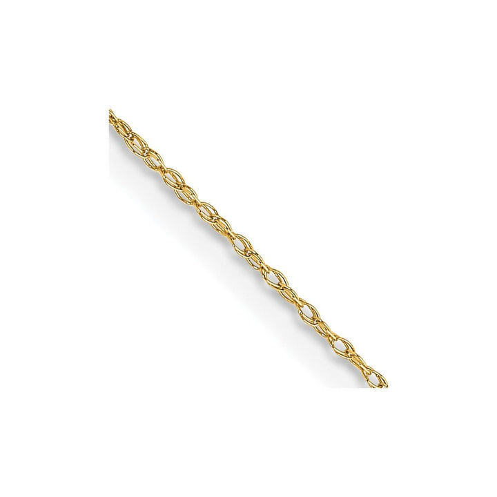 Gold 0.5mm Cable Chain, 16" - Chain - Design Jewellers Edmonton