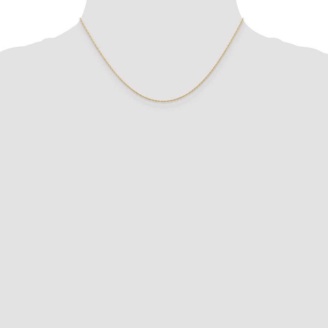 Gold 0.5mm Cable Chain, 16