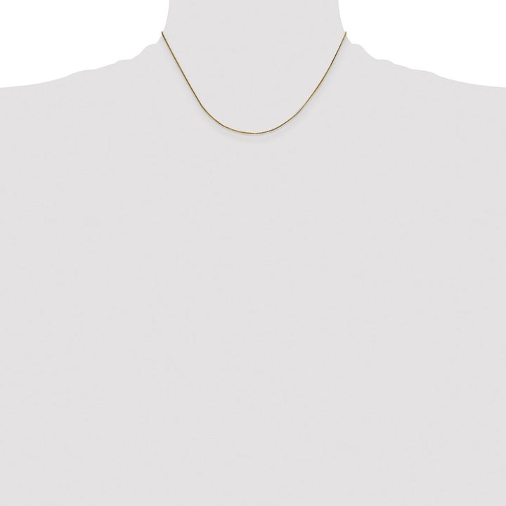 Gold 0.5mm Snake Chain, 16" - Chain - Design Jewellers Edmonton