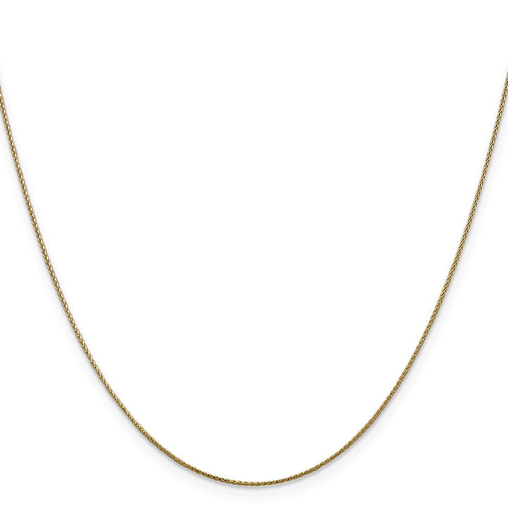 Gold 0.65mm Spiga (Wheat) Chain, 22" - Chain - Design Jewellers Edmonton