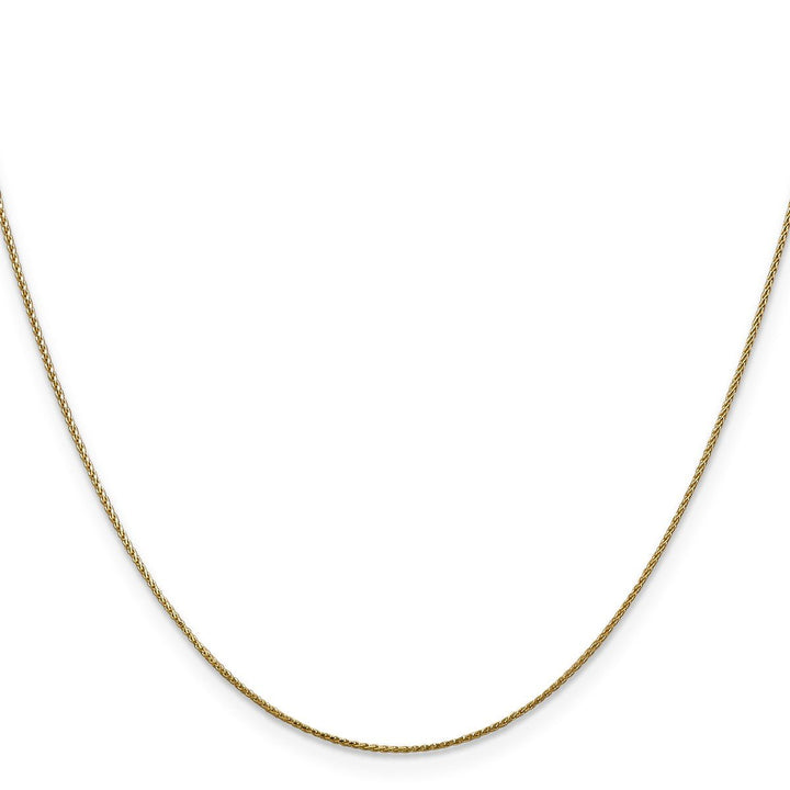 Gold 0.65mm Spiga (Wheat) Chain, 22" - Chain - Design Jewellers Edmonton