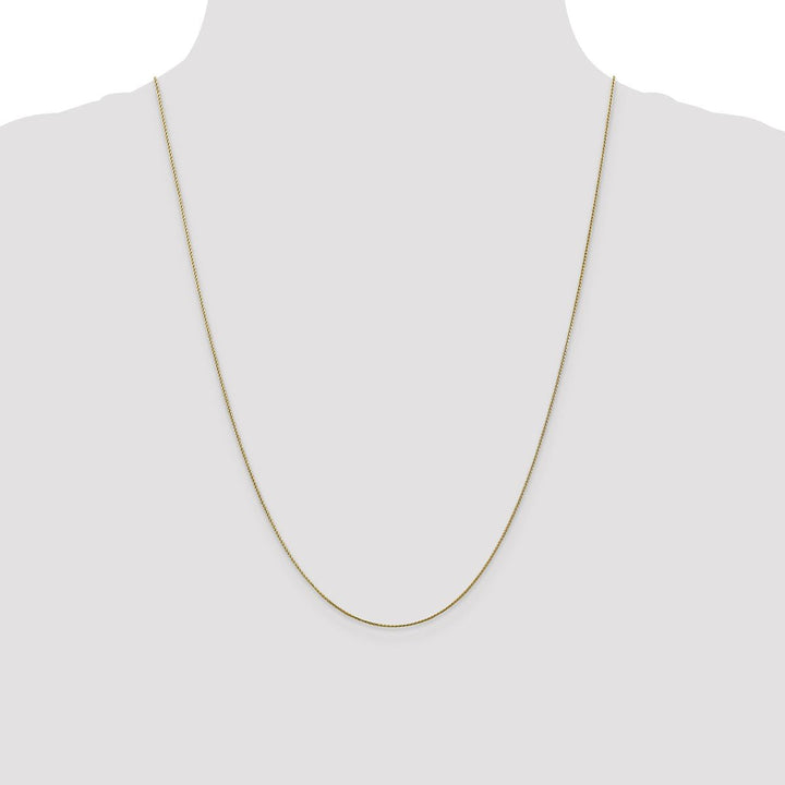 Gold 0.65mm Spiga (Wheat) Chain, 24" - Chain - Design Jewellers Edmonton