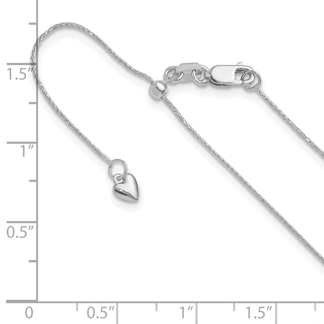 Gold 0.75mm Spiga (Wheat) Chain, 30