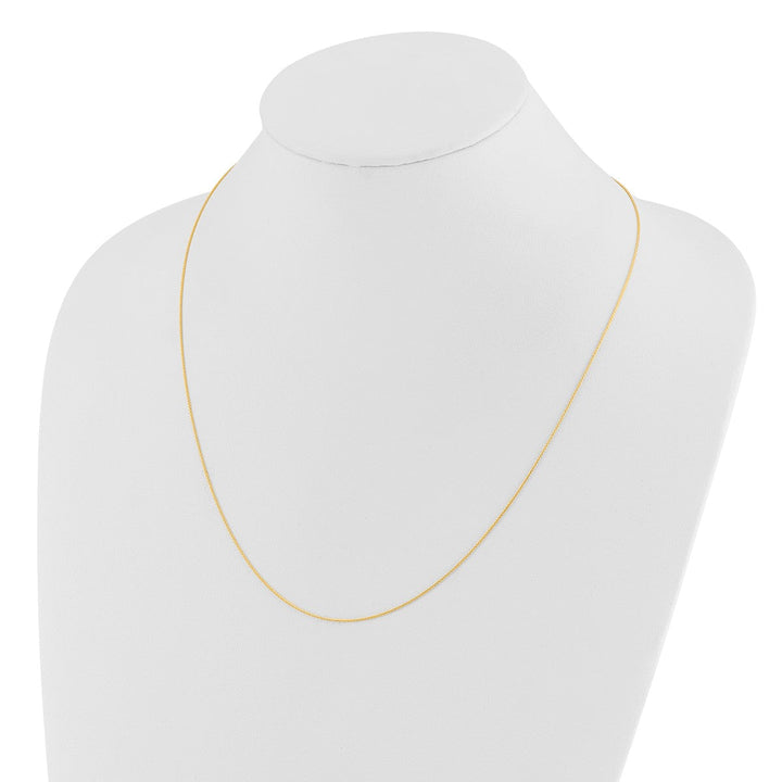 Gold 0.75mm Spiga (Wheat) Chain, 30" - Chain - Design Jewellers Edmonton