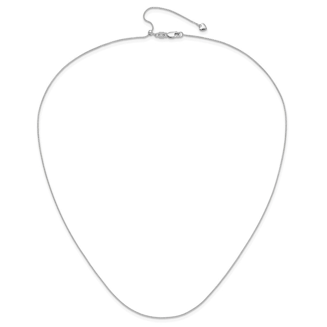 Gold 0.75mm Spiga (Wheat) Chain, 30