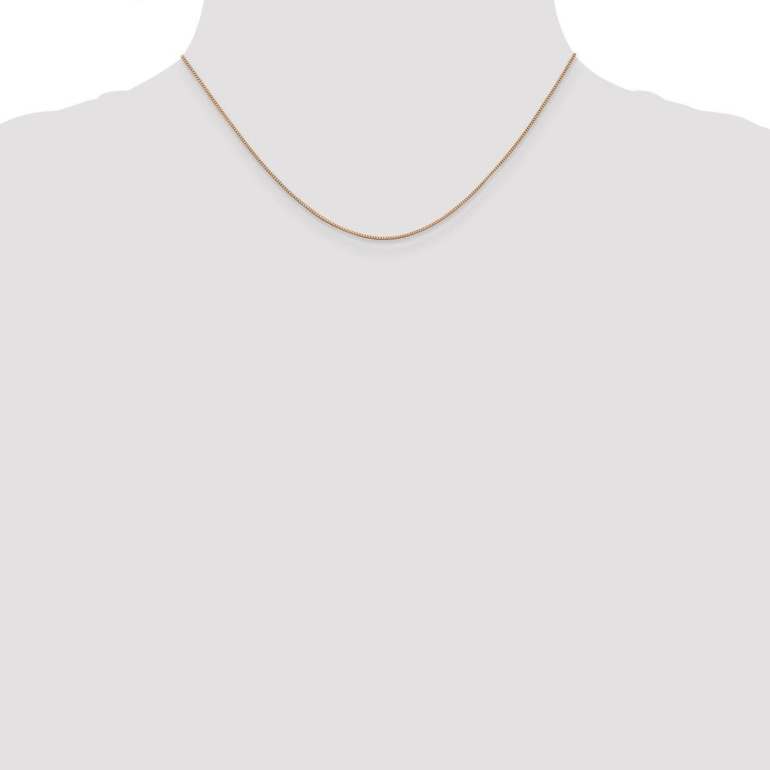 Gold 0.7mm Box Chain, 16