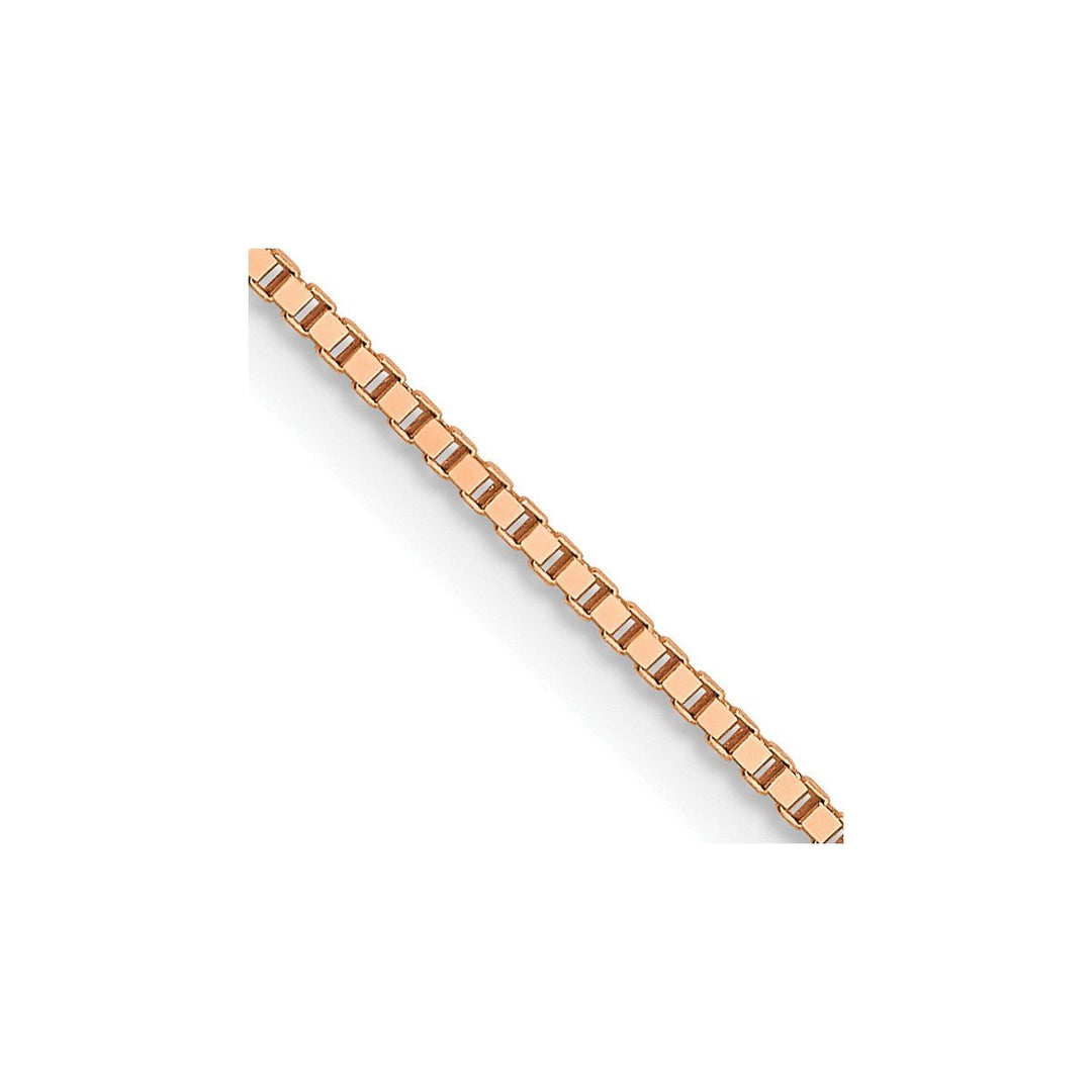 Gold 0.7mm Box Chain, 16"