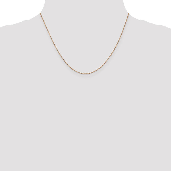 Gold 0.7mm Box Chain, 18" - Chain - Design Jewellers Edmonton