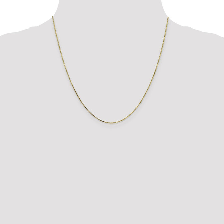 Gold 0.7mm Box Chain, 20" - Chain - Design Jewellers Edmonton