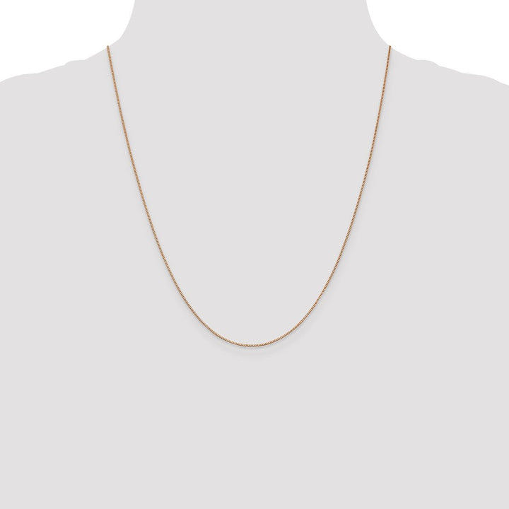 Gold 0.7mm Box Chain, 22" - Chain - Design Jewellers Edmonton