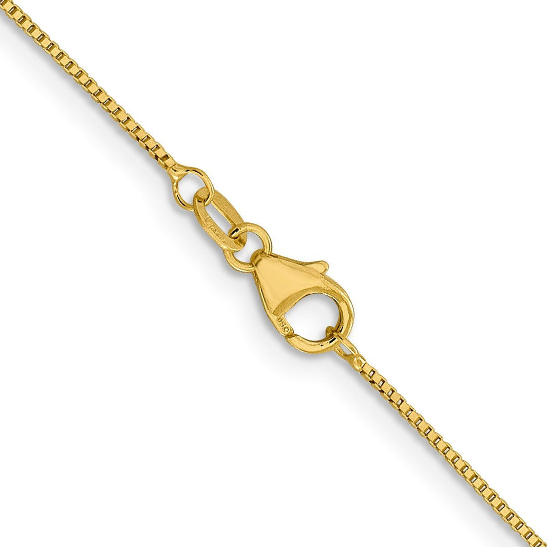 Gold 0.7mm Box Chain, 24
