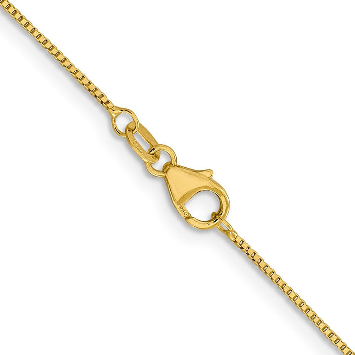 Gold 0.7mm Box Chain, 24" - Chain - Design Jewellers Edmonton