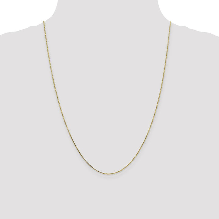 Gold 0.7mm Box Chain, 24" - Chain - Design Jewellers Edmonton