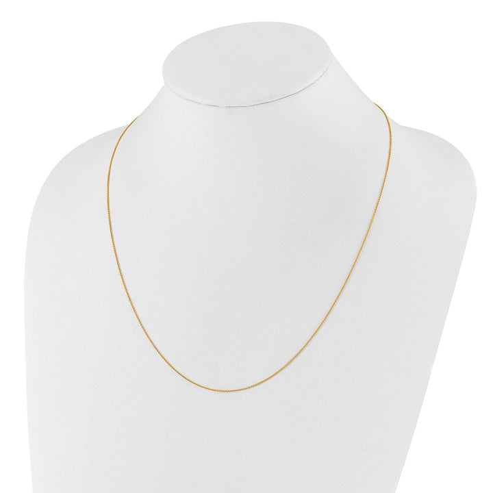 Gold 0.7mm Cable Chain, 22" - Chain - Design Jewellers Edmonton