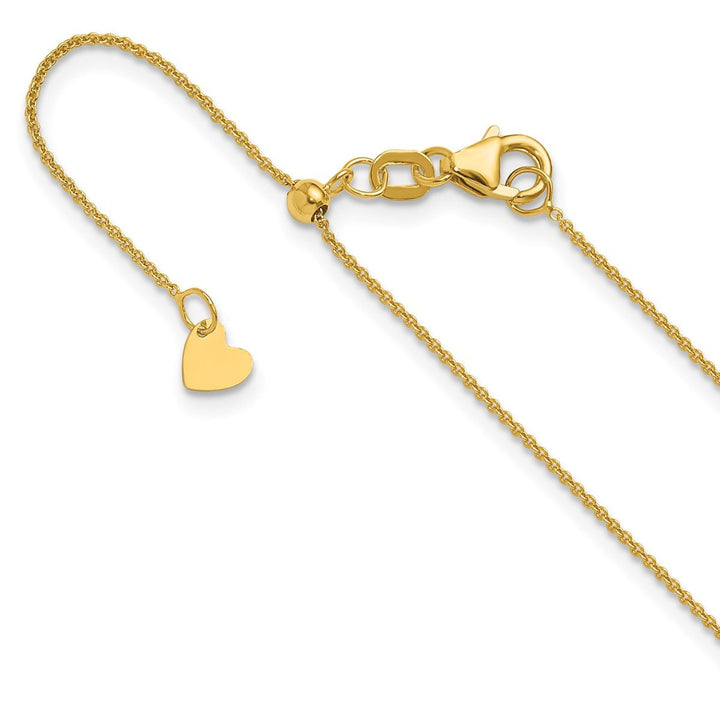 Gold 0.7mm Cable Chain, 22" - Chain - Design Jewellers Edmonton