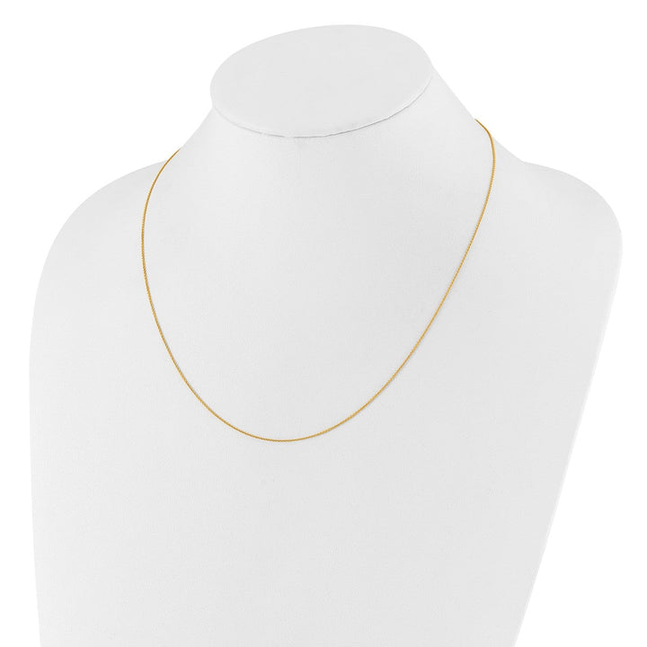 Gold 0.7mm Cable Chain, 22" - Chain - Design Jewellers Edmonton