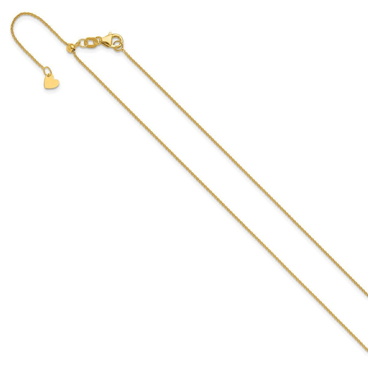 Gold 0.7mm Cable Chain, 22" - Chain - Design Jewellers Edmonton