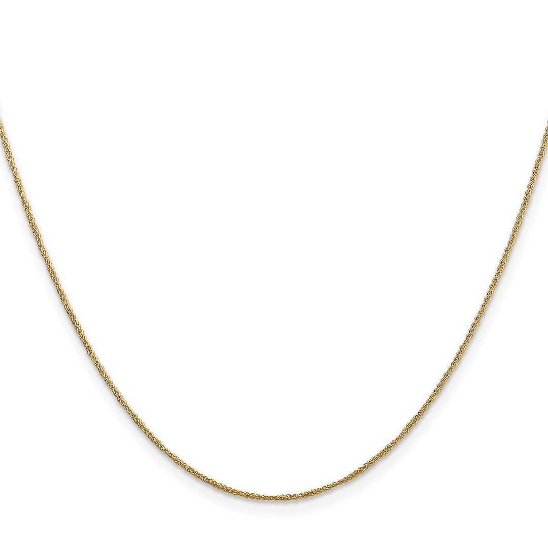 Gold 0.7mm Ropa Chain, 16