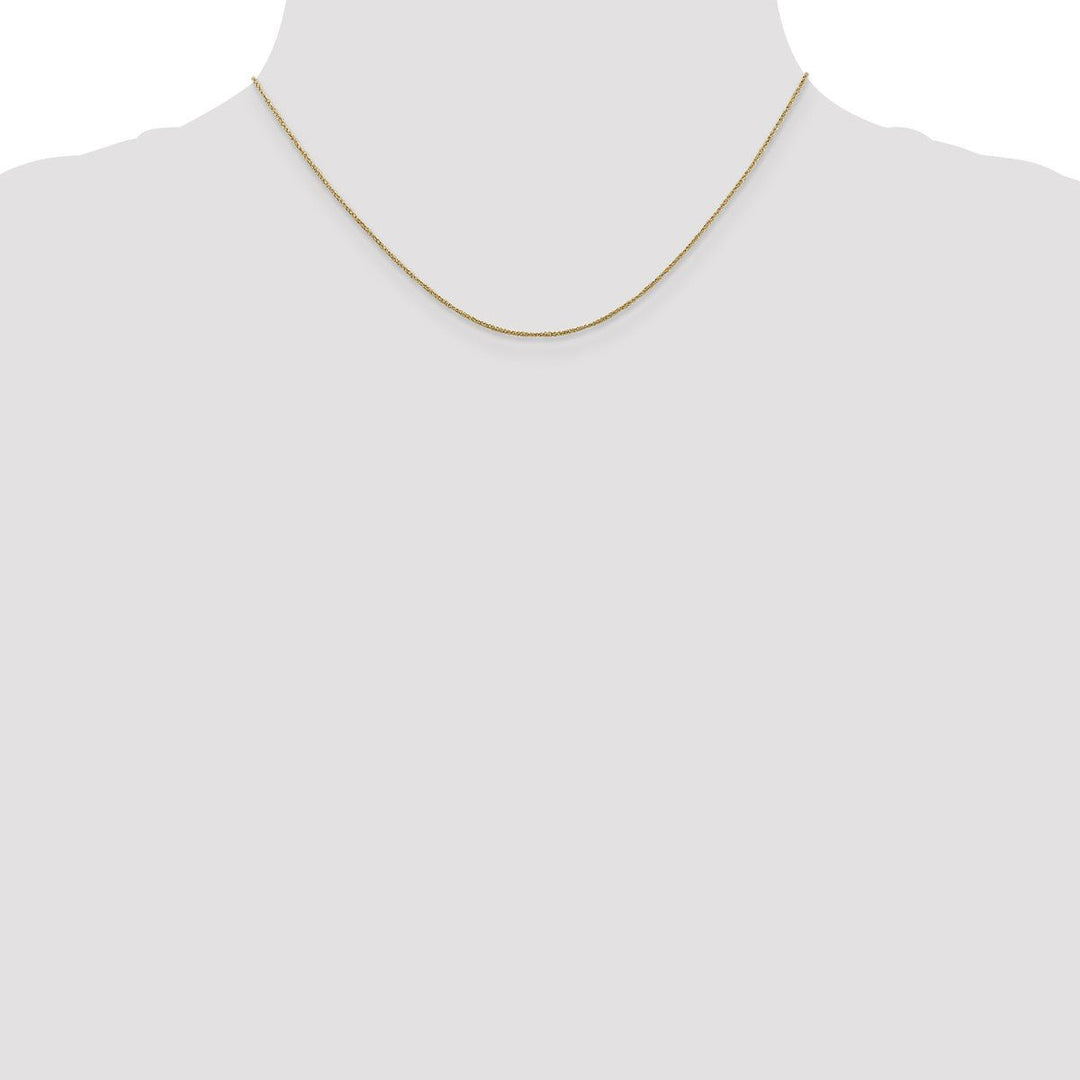 Gold 0.7mm Ropa Chain, 16