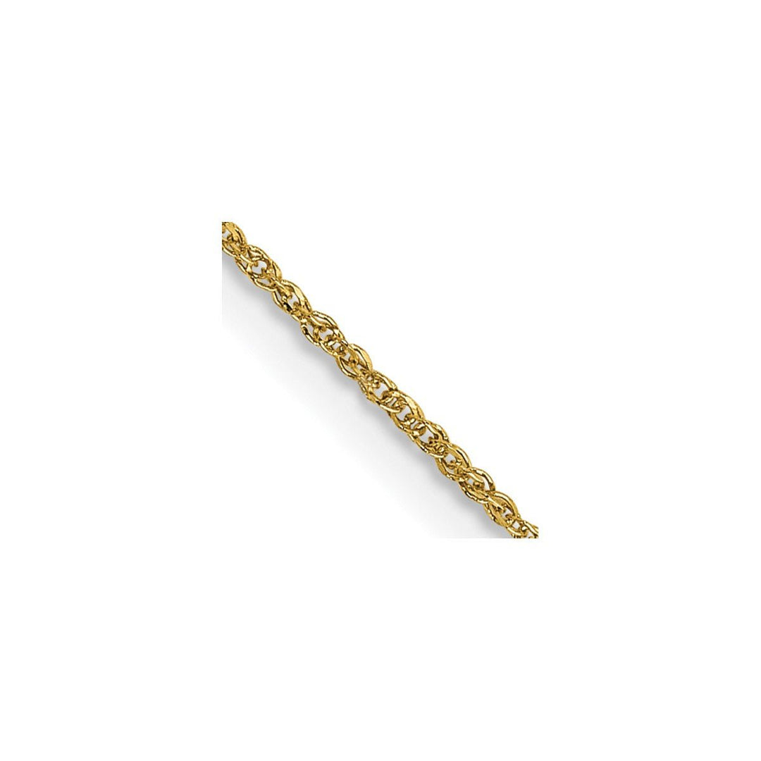 Gold 0.7mm Ropa Chain, 16"
