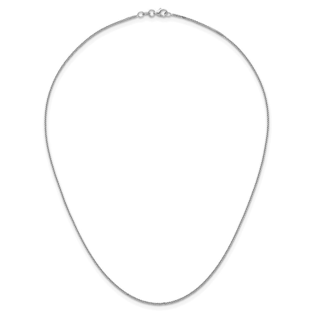 Gold 0.7mm Spiga (Wheat) Chain, 16