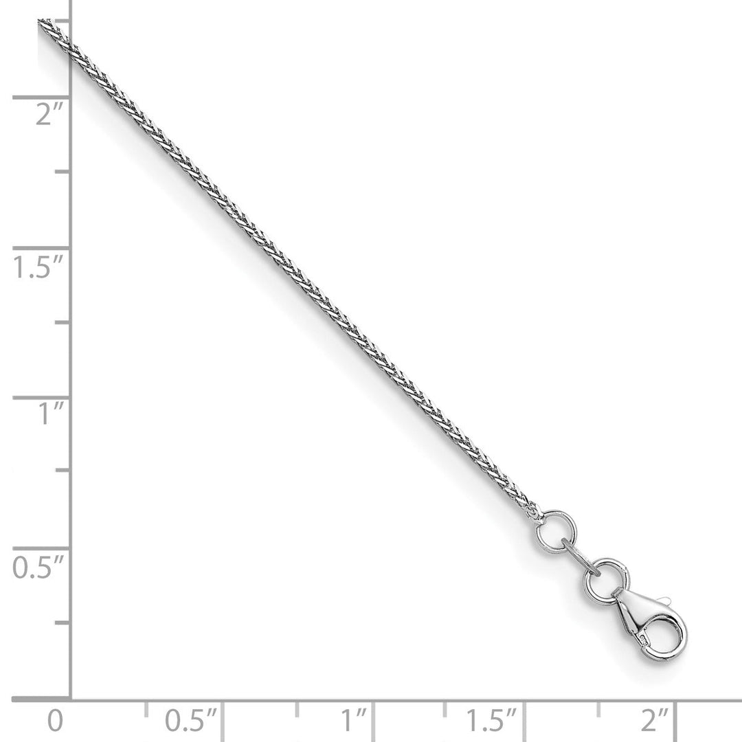 Gold 0.7mm Spiga (Wheat) Chain, 16