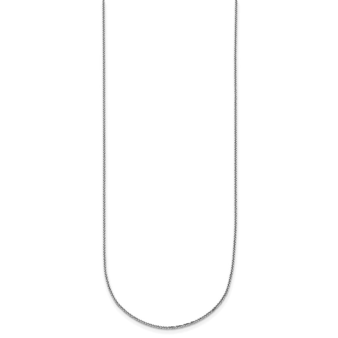 Gold 0.7mm Spiga (Wheat) Chain, 16