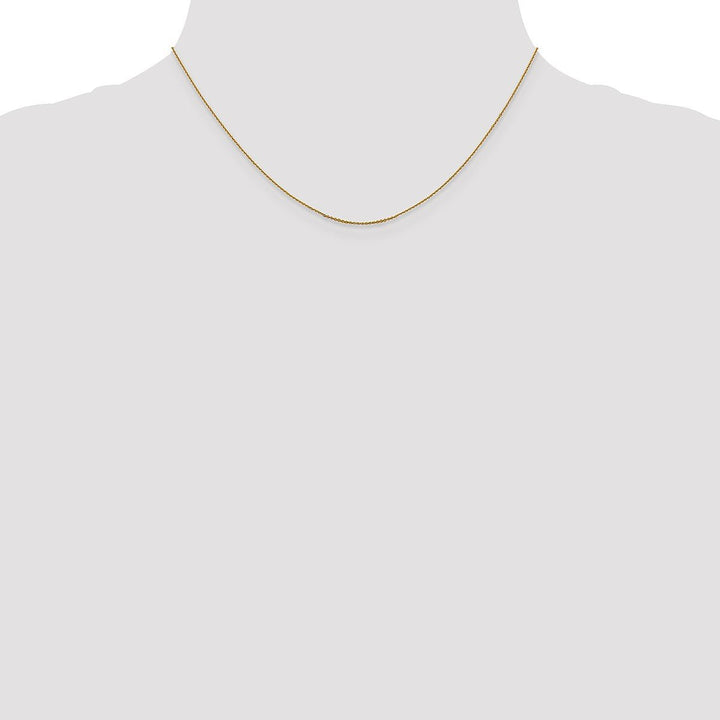 Gold 0.85mm Cable Chain, 16" - Chain - Design Jewellers Edmonton