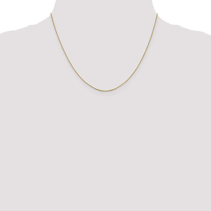 Gold 0.85mm Cable Chain, 18" - Chain - Design Jewellers Edmonton