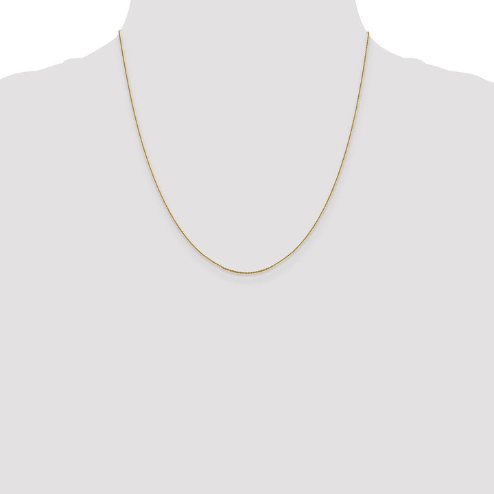 Gold 0.85mm Cable Chain, 20" - Chain - Design Jewellers Edmonton