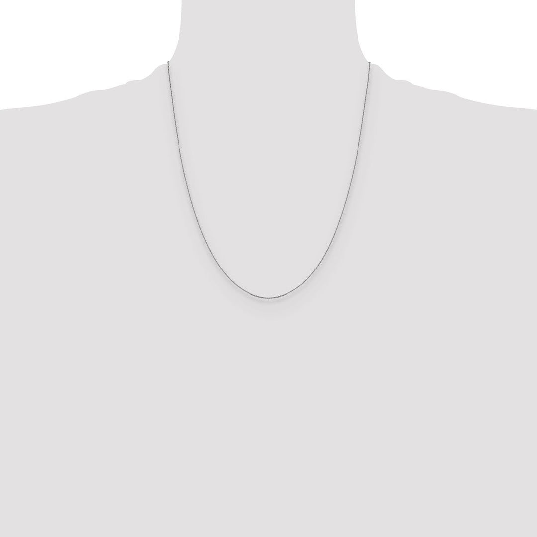 Gold 0.85mm Cable Chain, 22