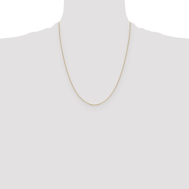Gold 0.85mm Cable Chain, 22" - Chain - Design Jewellers Edmonton