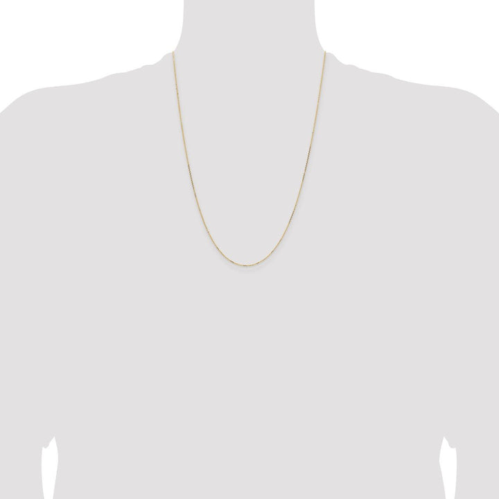 Gold 0.85mm Cable Chain, 24" - Chain - Design Jewellers Edmonton