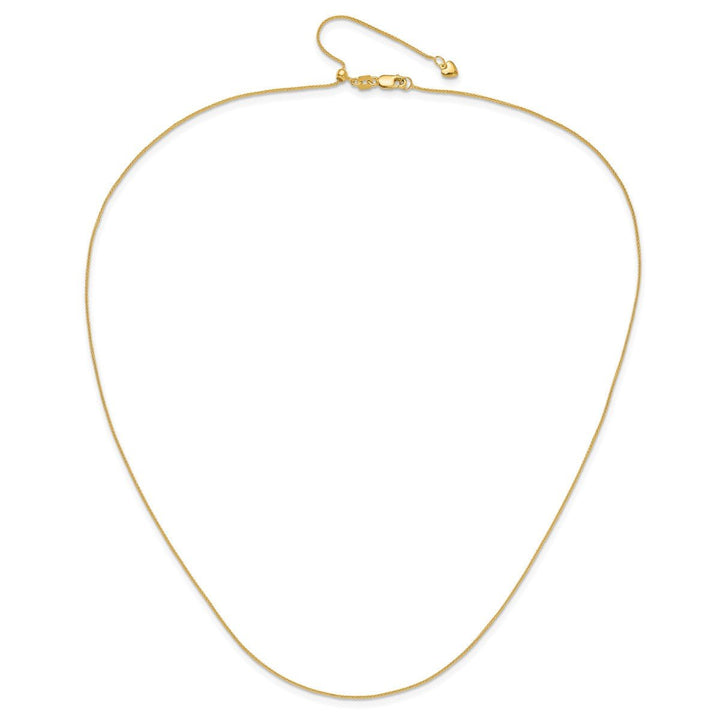 Gold 0.85mm Spiga (Wheat) Chain, 30" - Chain - Design Jewellers Edmonton