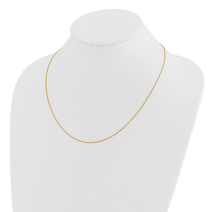 Gold 0.85mm Spiga (Wheat) Chain, 30" - Chain - Design Jewellers Edmonton